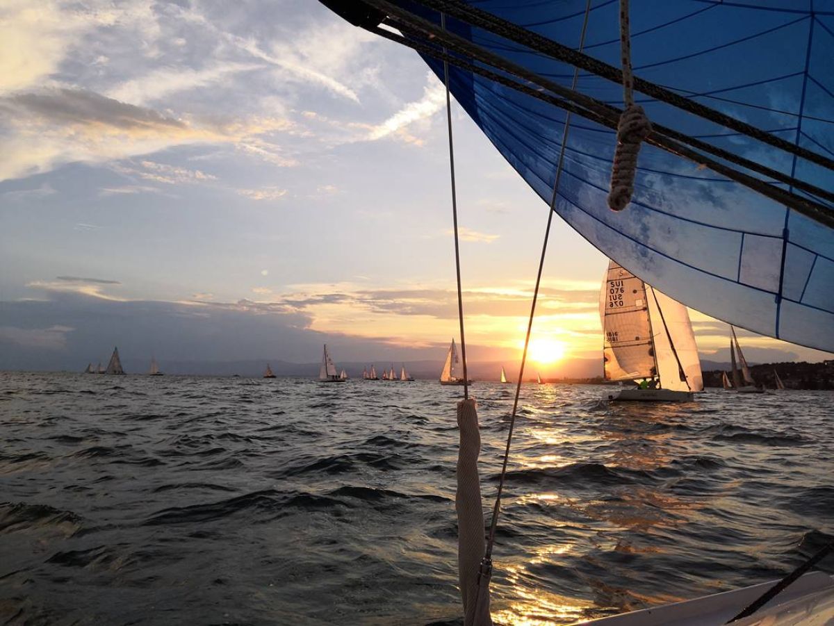 11 Esse yachts sailed a beautiful Semaine du soir de Pully